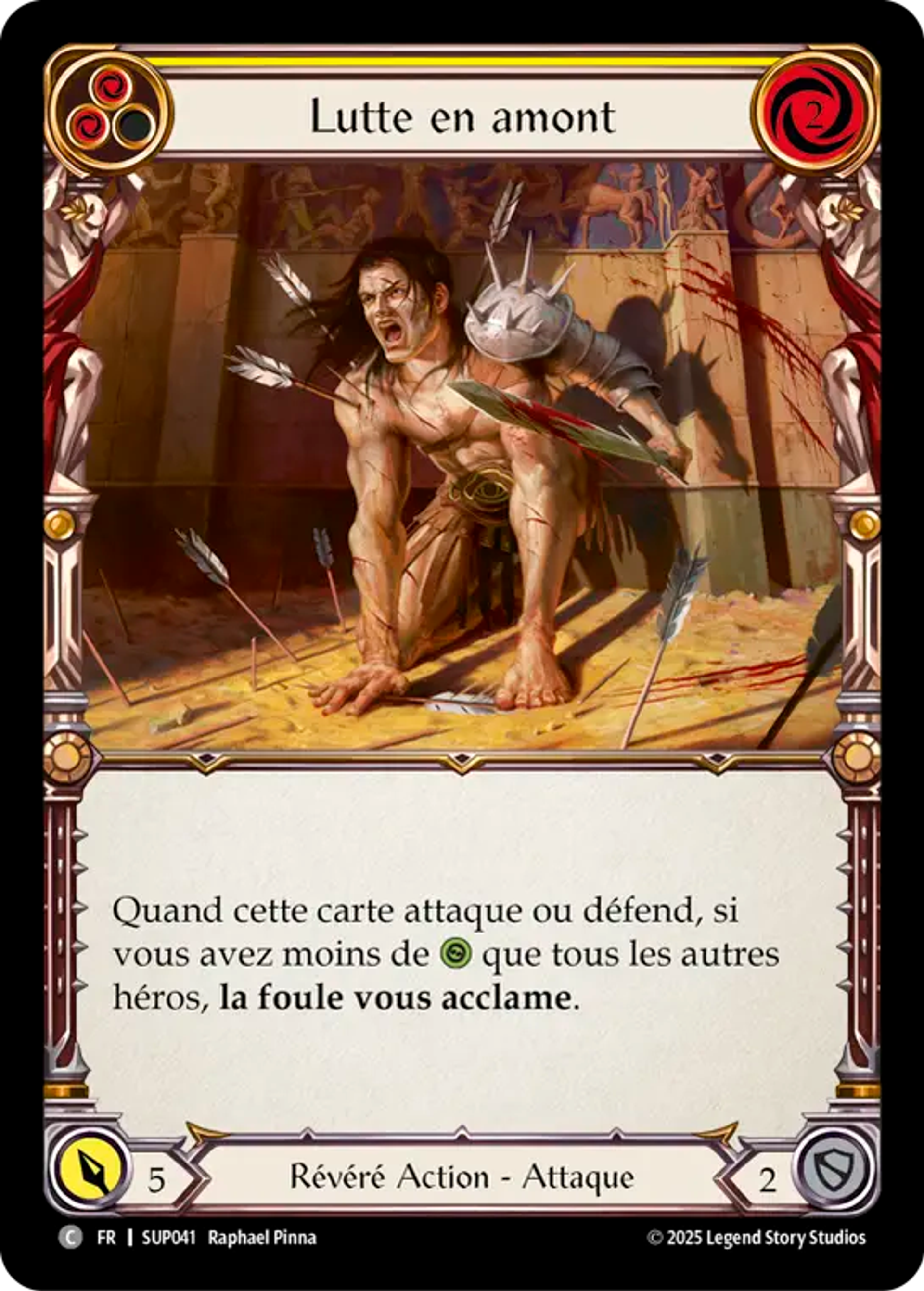 Lutte en amont — Super Slam — Flesh and Blood