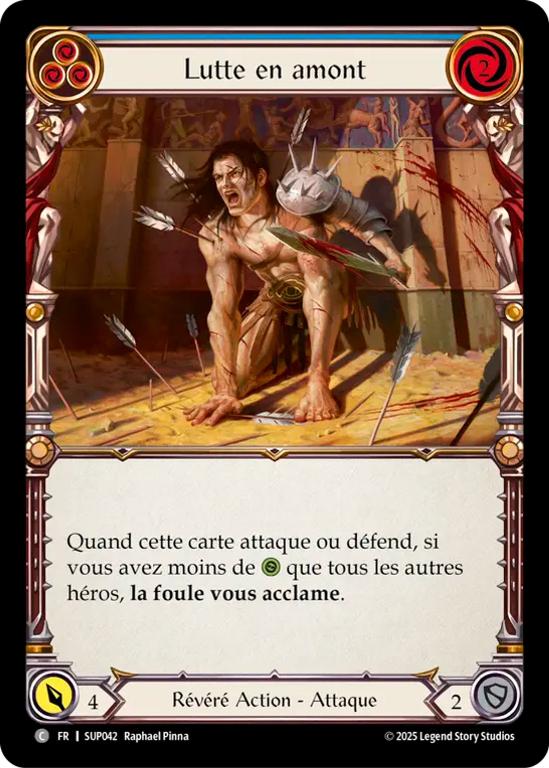 Lutte en amont — Super Slam — Flesh and Blood