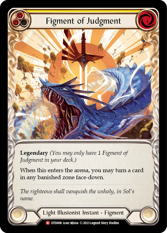 Figment of Judgment — Dusk till Dawn — Flesh and Blood