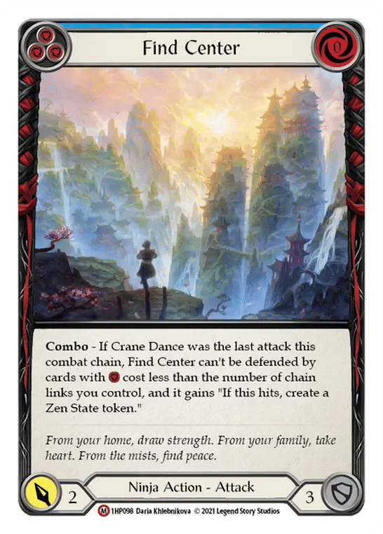 Find Center — History Pack 1 — Flesh and Blood