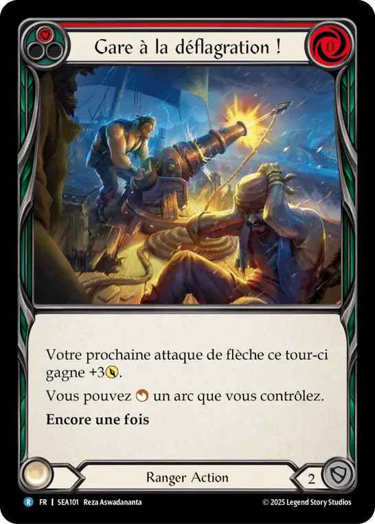 Gare à la déflagration ! — High Seas — Flesh and Blood