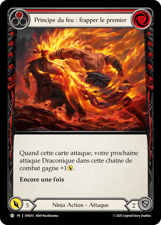 Fire Tenet: Strike First (Red) — Silver Age Chapter 2 - Fai — Flesh and Blood