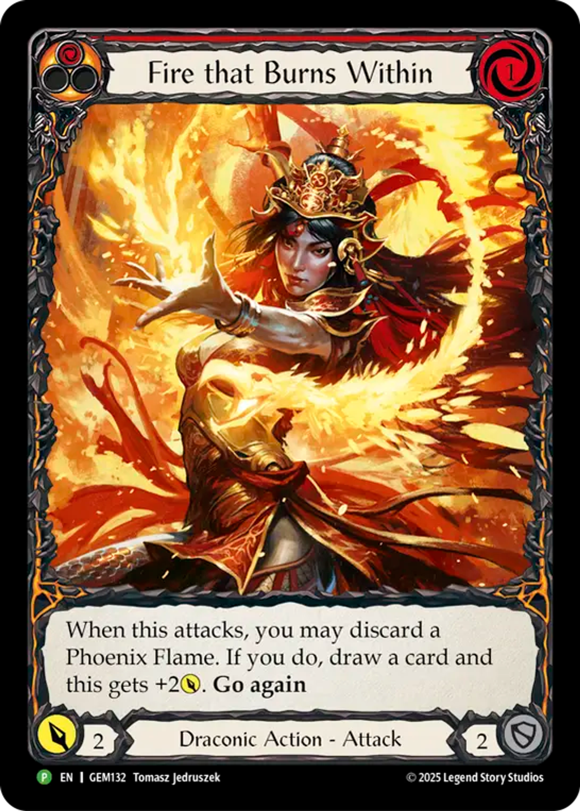 Fire that Burns Within — GEM - Pack 4 — Flesh and Blood