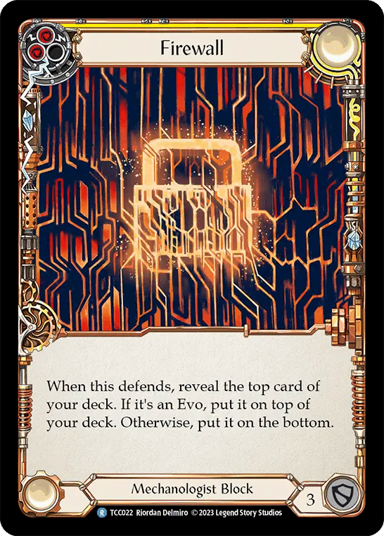 Firewall (Yellow) — Round the Table: TCC x LSS — Flesh and Blood