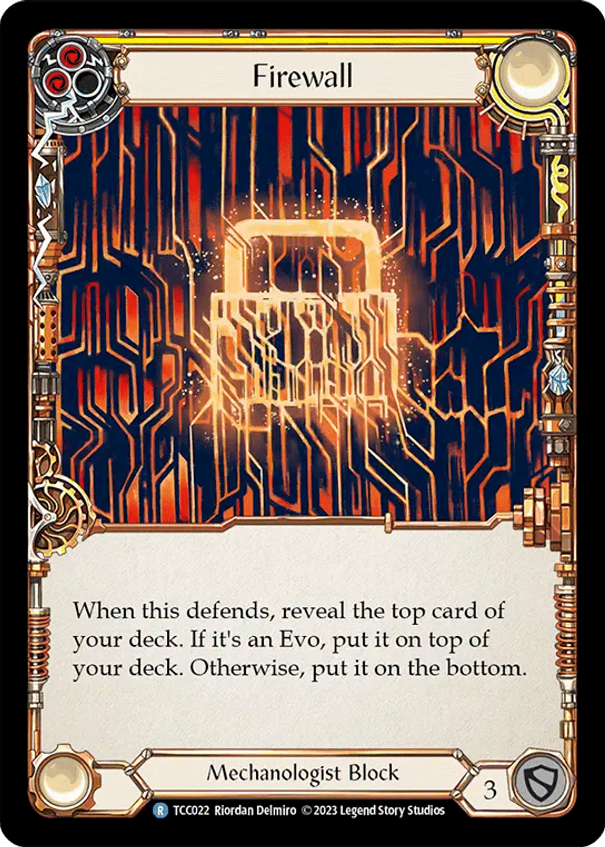 Firewall (Yellow) from Round the Table: TCC x LSS - Flesh and Blood