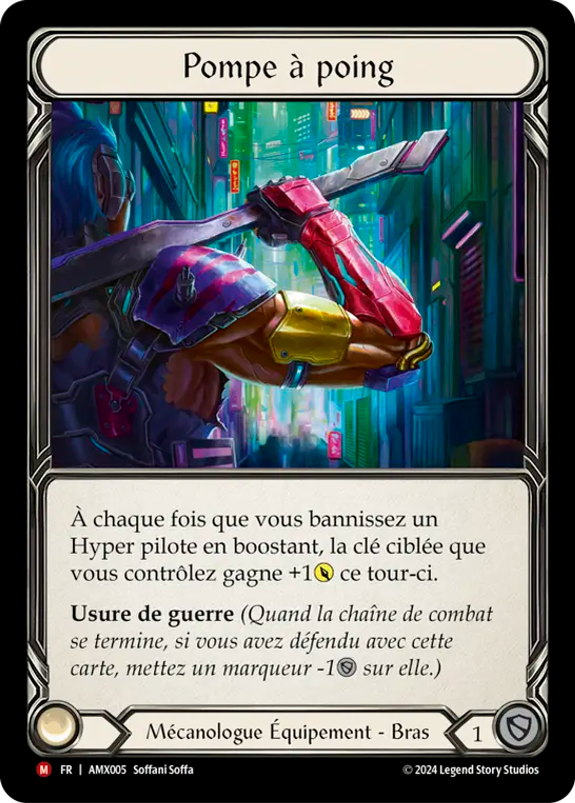 Pompe à poing — Armory Deck - Maxx 'The Hype' Nitro — Flesh and Blood
