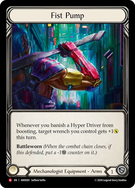 Fist Pump — Armory Deck - Maxx 'The Hype' Nitro — Flesh and Blood