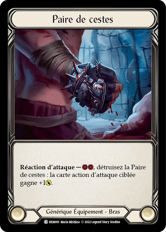Paire de cestes — Benji - Blitz Deck — Flesh and Blood