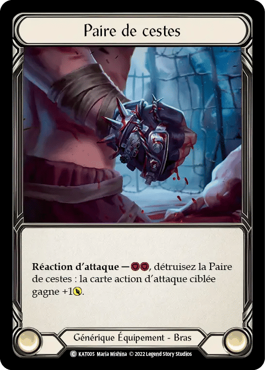Paire de cestes — Katsu - Blitz Deck — Flesh and Blood