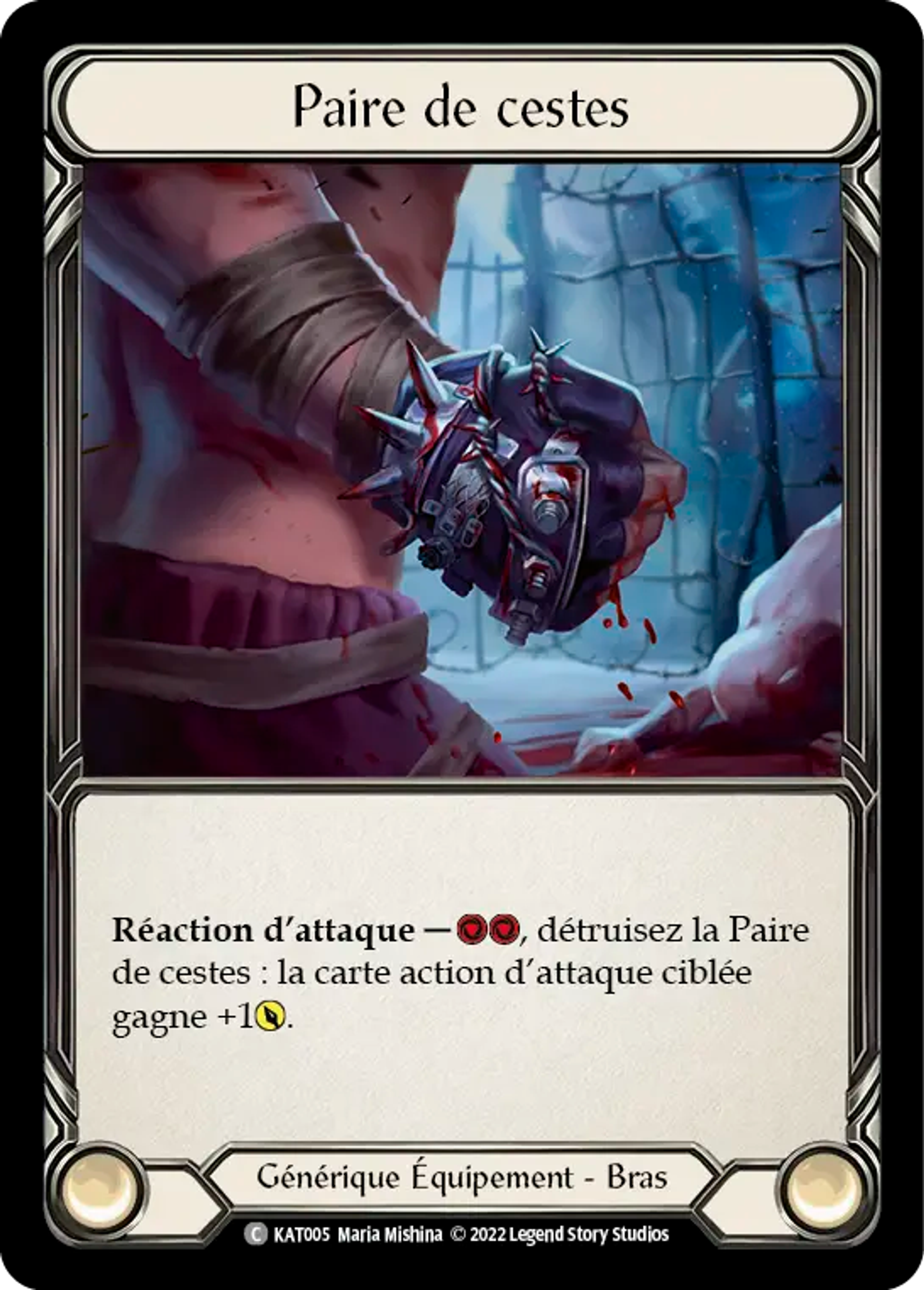 Paire de cestes — Katsu - Blitz Deck — Flesh and Blood