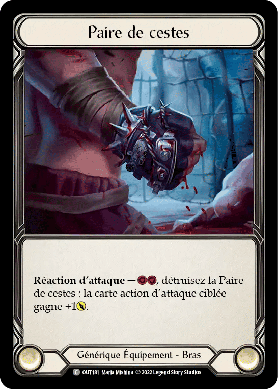 Paire de cestes — Outsiders — Flesh and Blood