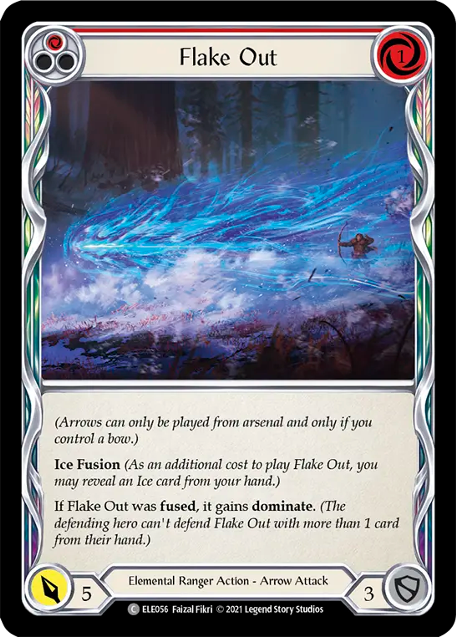 Flake Out (Red) — Tales of Aria — Flesh and Blood