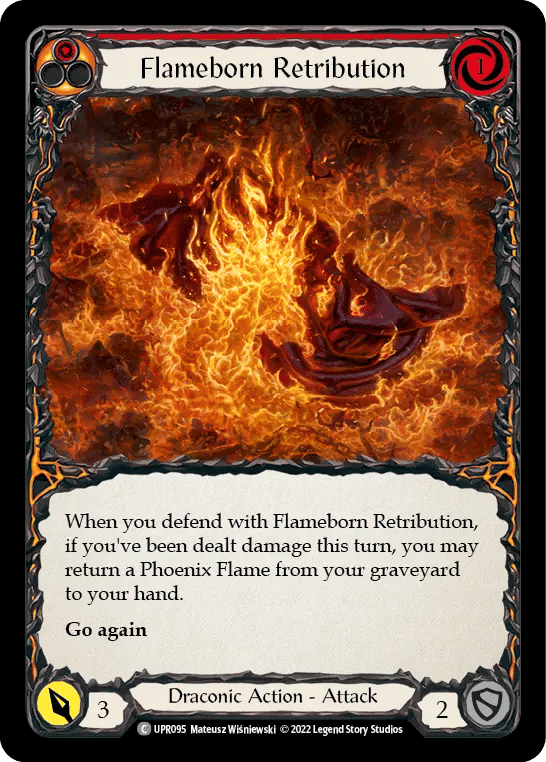Flameborn Retribution (Red) — Uprising — Flesh and Blood