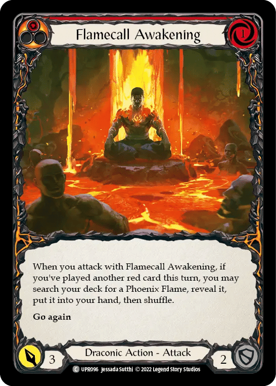 Flamecall Awakening (Red) — Uprising — Flesh and Blood