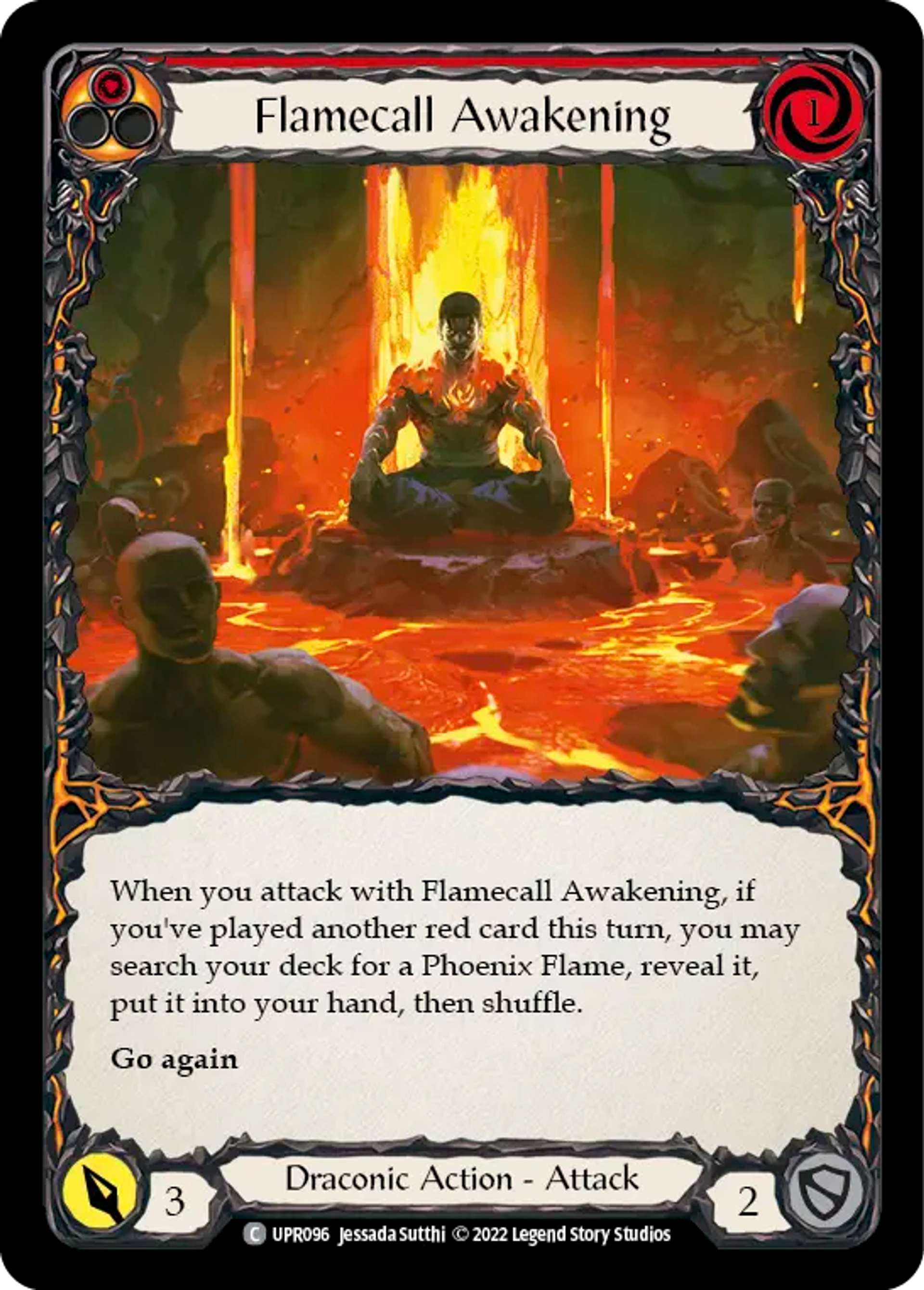 Flamecall Awakening (Red) — Uprising — Flesh and Blood