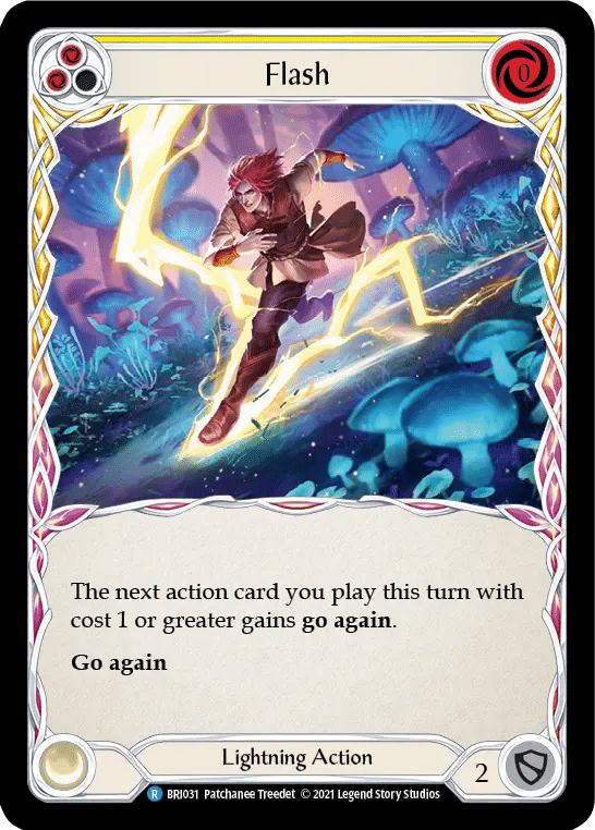 Flash (Yellow) — Briar - Blitz Deck — Flesh and Blood
