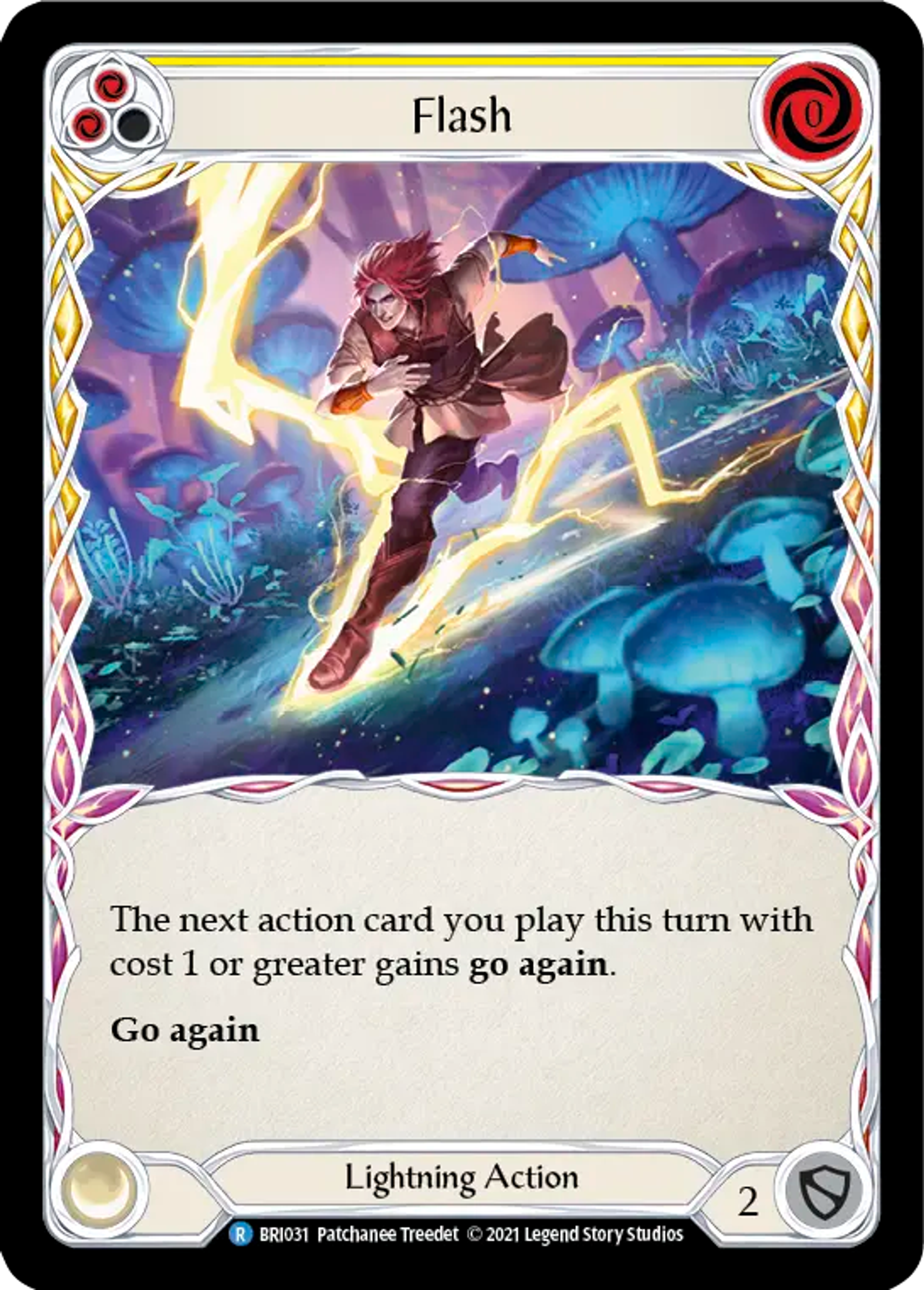 Flash (Yellow) — Briar - Blitz Deck — Flesh and Blood