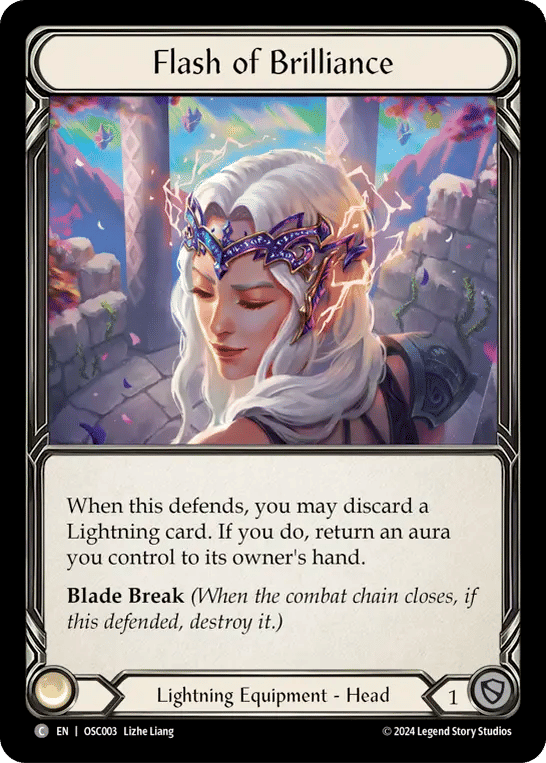 Flash of Brilliance — Rosetta Blitz Deck - Oscilio — Flesh and Blood