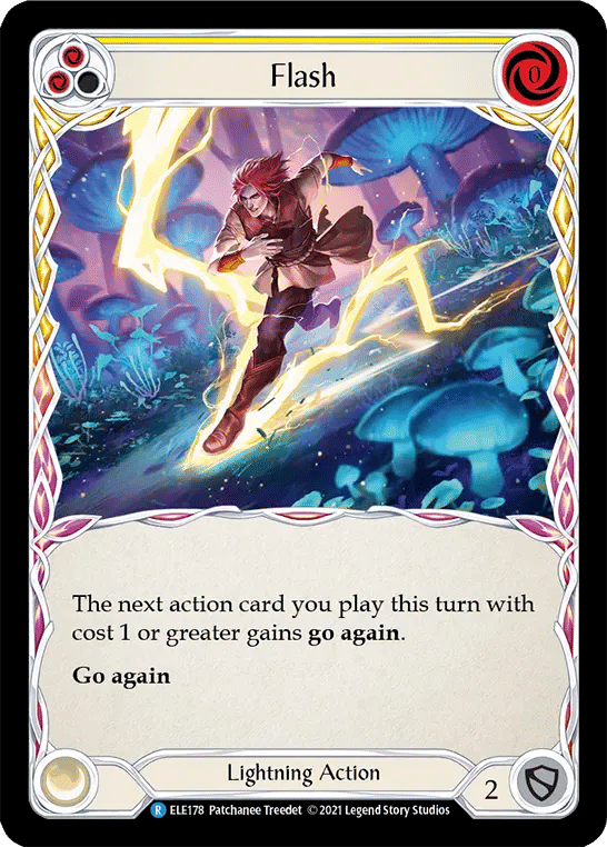 Flash (Yellow) — Tales of Aria — Flesh and Blood