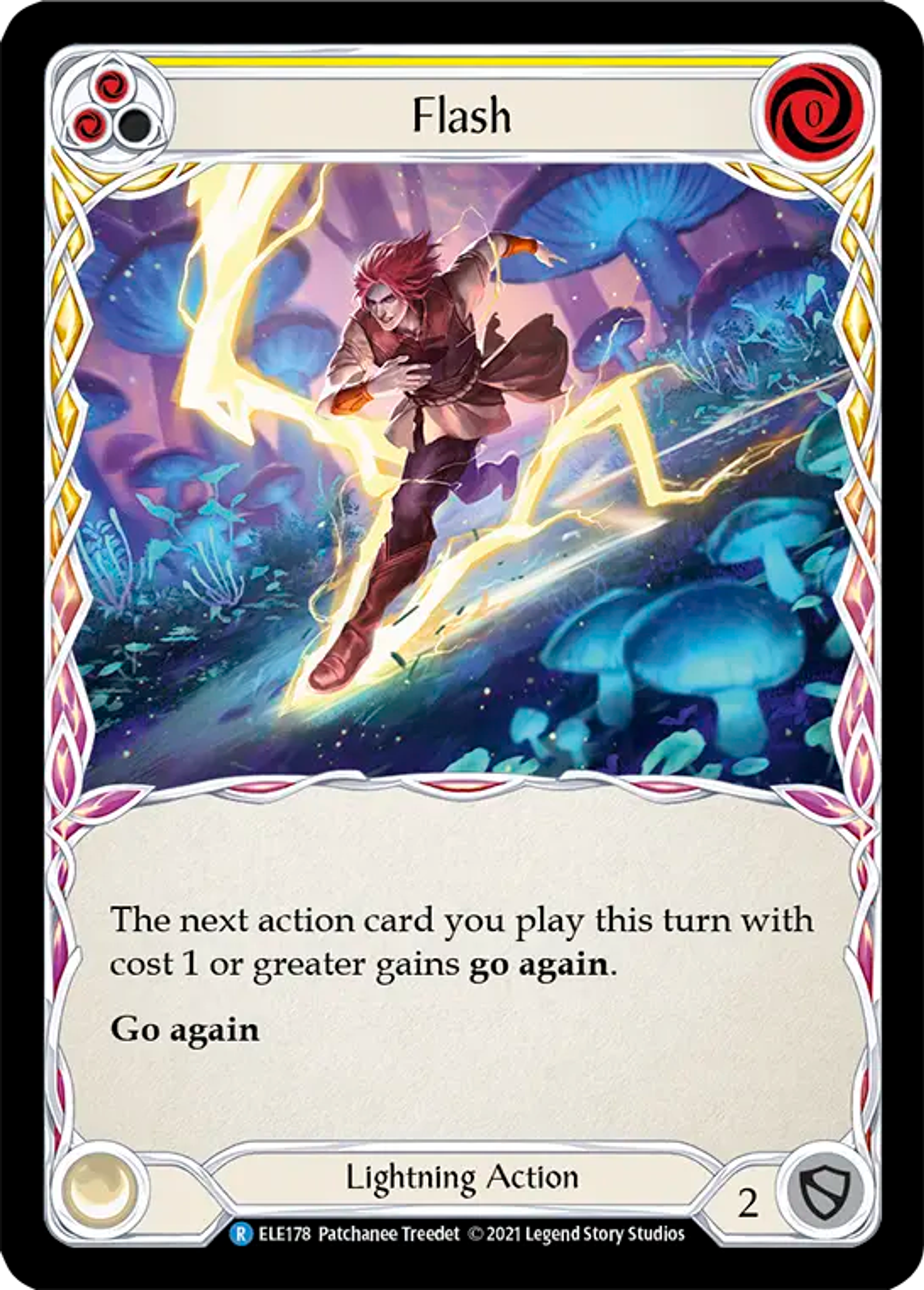 Flash (Yellow) — Tales of Aria — Flesh and Blood