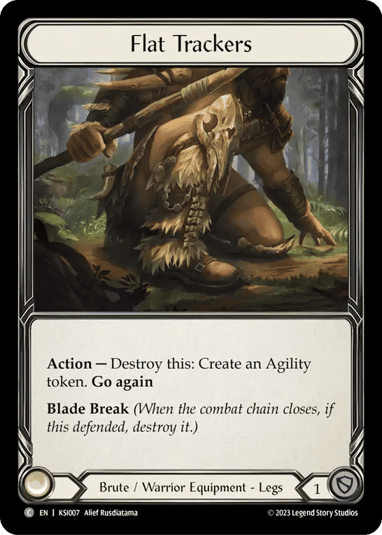 Flat Trackers — Kassai - Heavy Hitters Blitz Deck — Flesh and Blood
