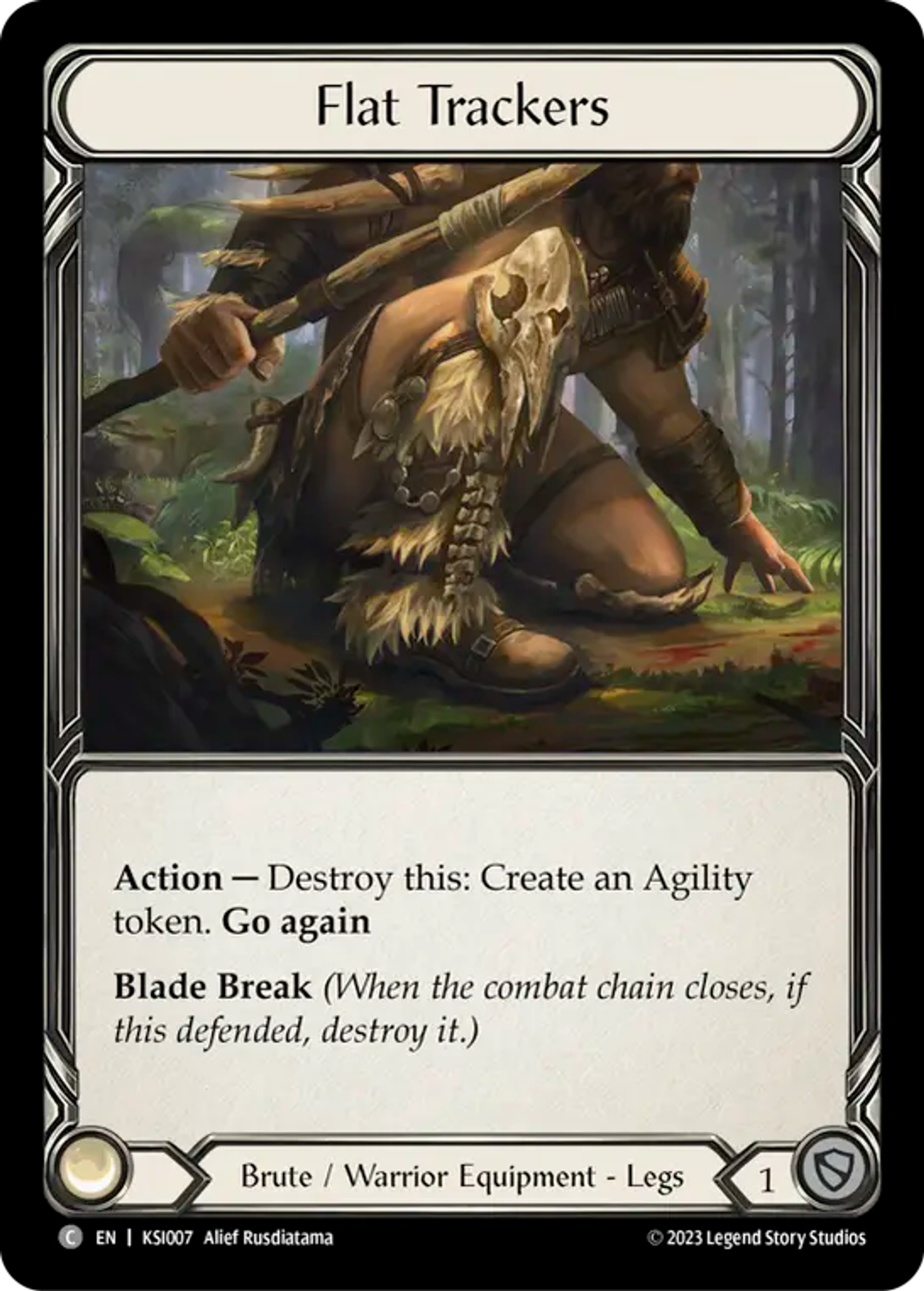 Flat Trackers — Kassai - Heavy Hitters Blitz Deck — Flesh and Blood