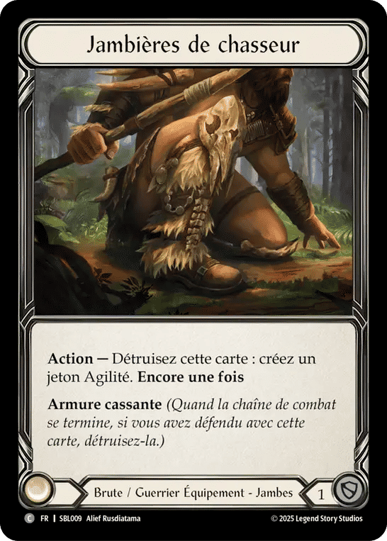 Jambières de chasseur — Silver Age Chapter 3 - Boltyn — Flesh and Blood