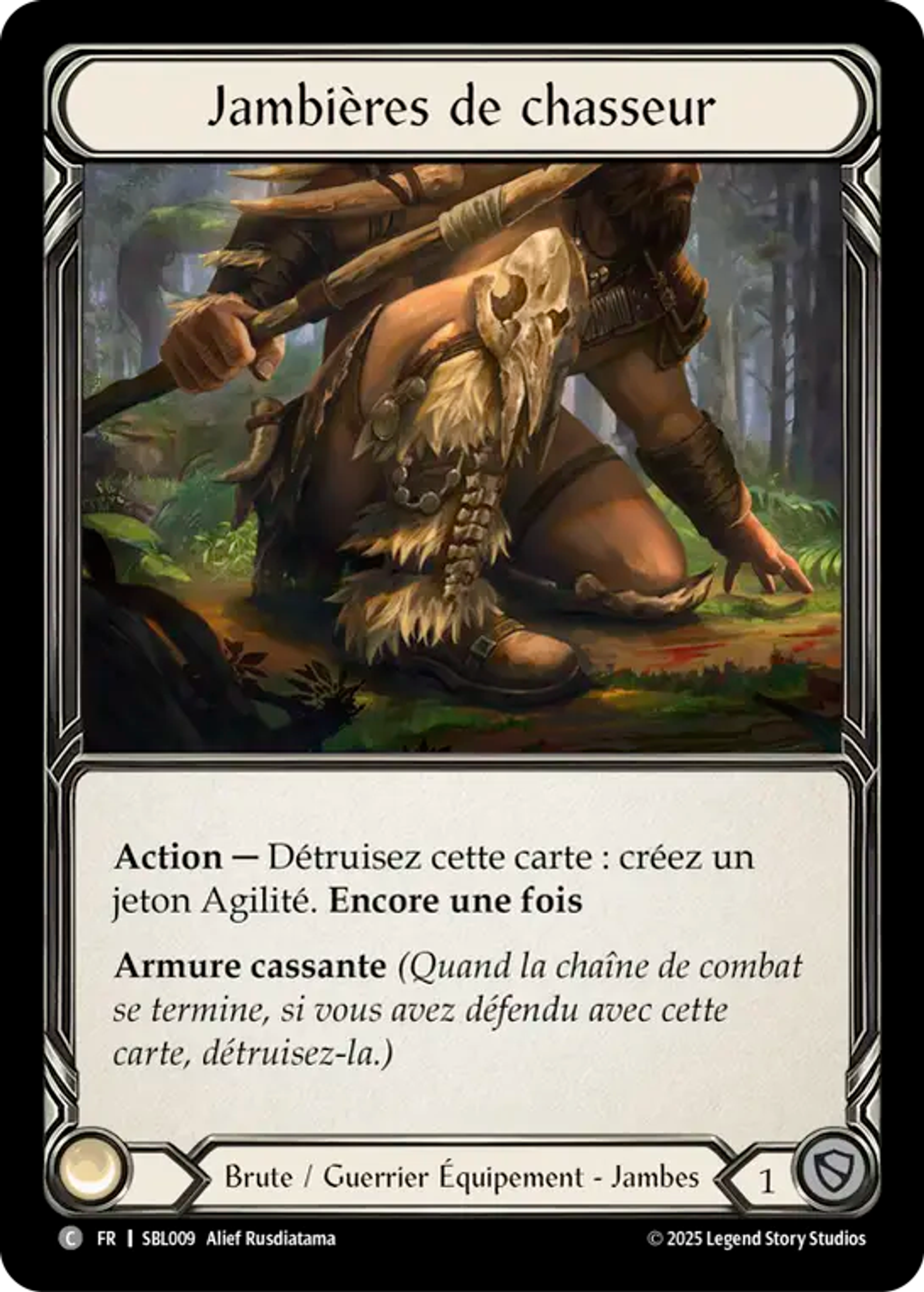Jambières de chasseur — Silver Age Chapter 3 - Boltyn — Flesh and Blood