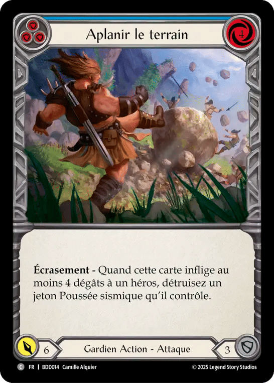 Aplanir le terrain — Bravo Demo Deck — Flesh and Blood