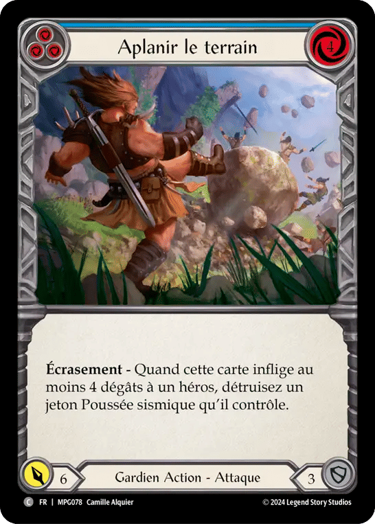 Aplanir le terrain — Mastery Pack Guardian — Flesh and Blood