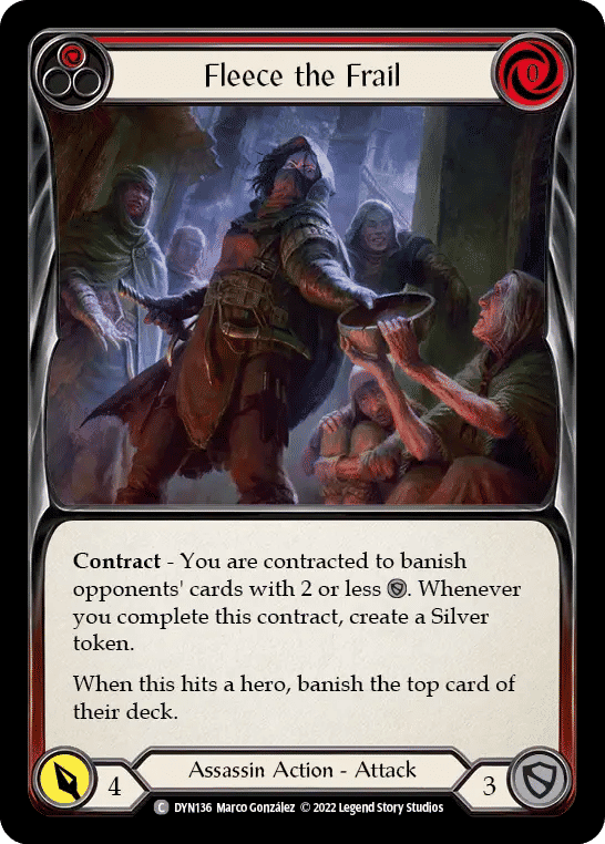 Fleece the Frail (Red) — Dynasty — Flesh and Blood