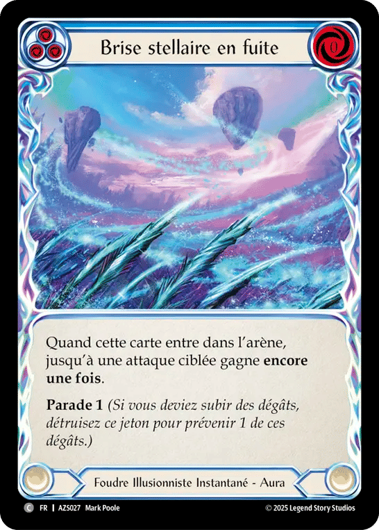 Brise stellaire en fuite — Armory Deck - Zyggy Starlight — Flesh and Blood
