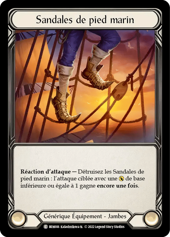 Sandales de pied marin — Benji - Blitz Deck — Flesh and Blood
