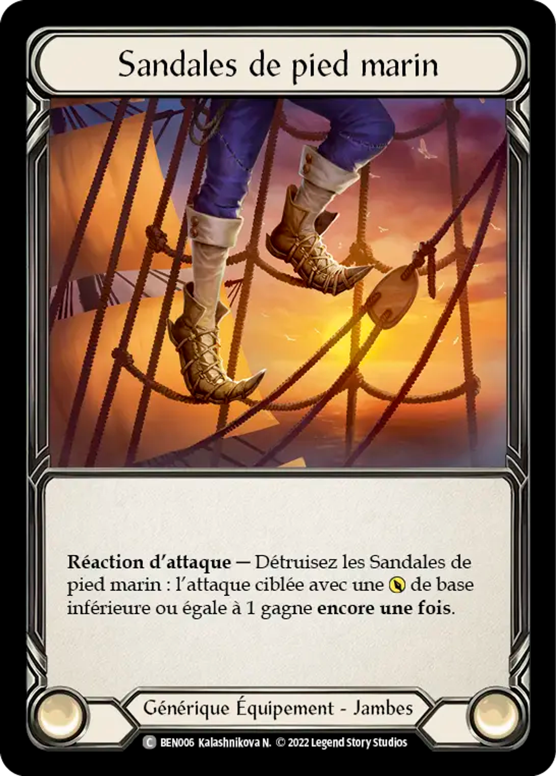 Sandales de pied marin — Benji - Blitz Deck — Flesh and Blood