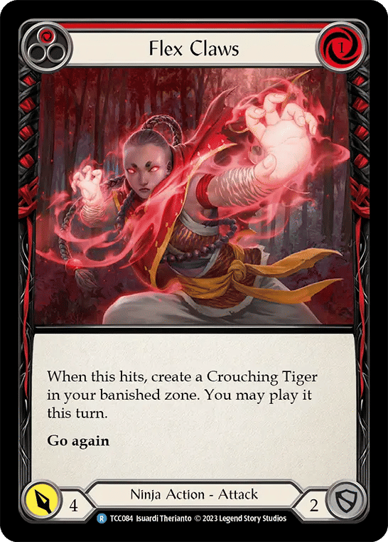 Flex Claws (Red) — Round the Table: TCC x LSS — Flesh and Blood