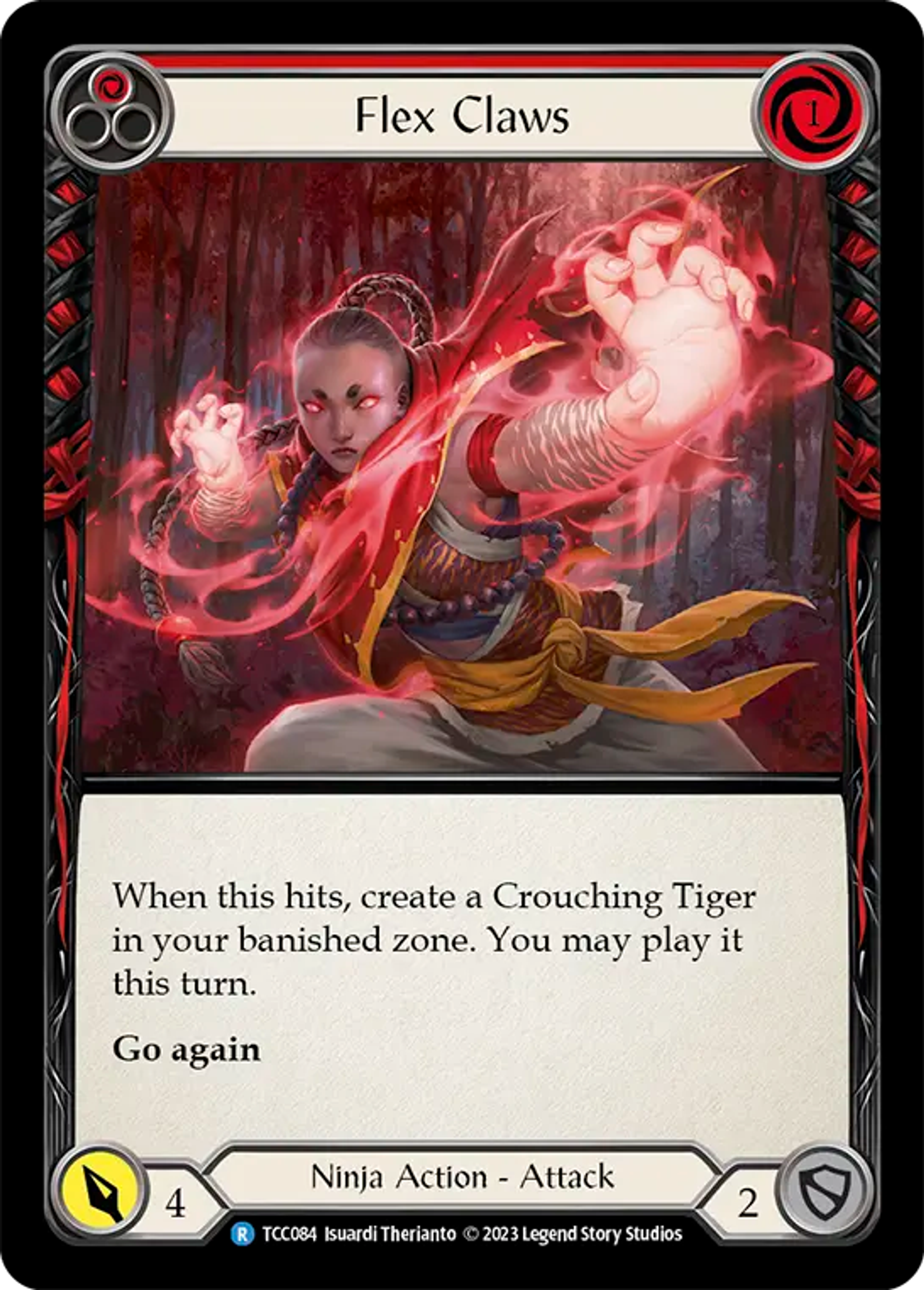 Flex Claws (Red) — Round the Table: TCC x LSS — Flesh and Blood