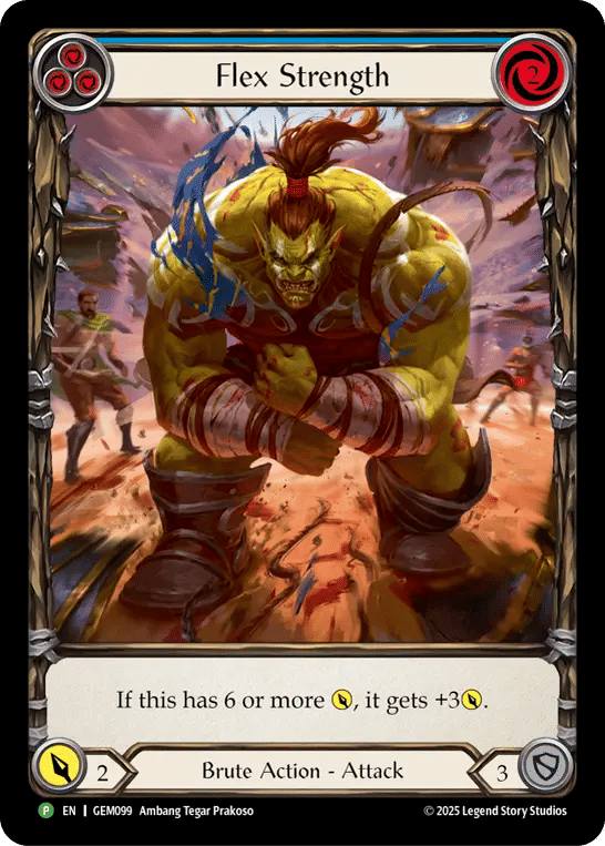 Flex Strength — GEM - Pack 3 — Flesh and Blood