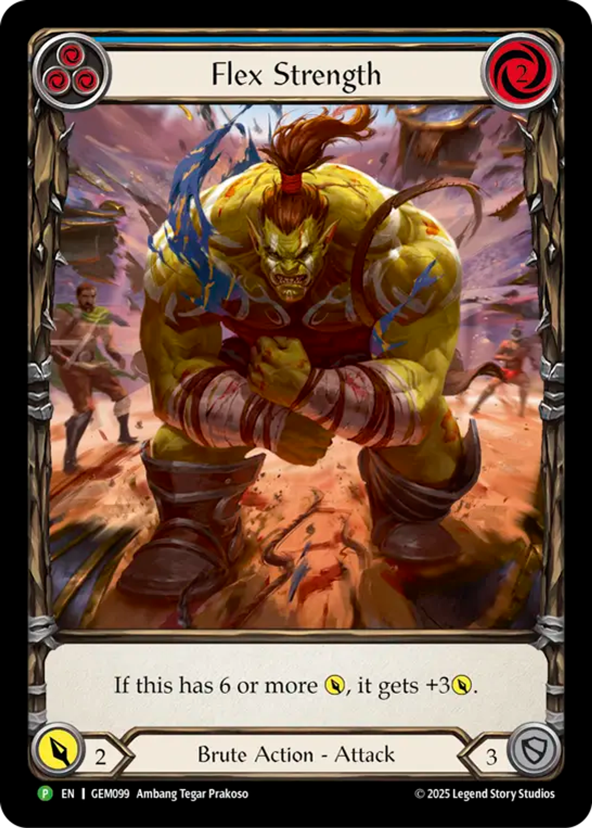 Flex Strength — GEM - Pack 3 — Flesh and Blood