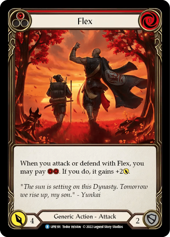 Flex (Red) — Uprising — Flesh and Blood