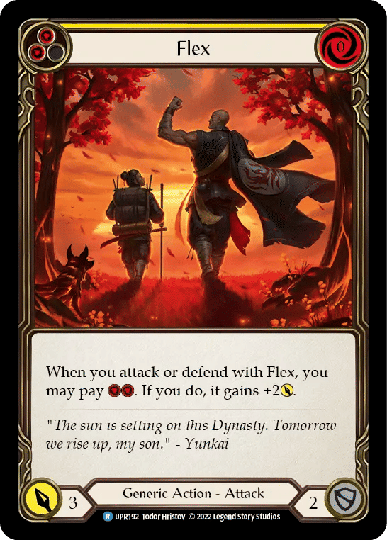 Flex (Yellow) — Uprising — Flesh and Blood