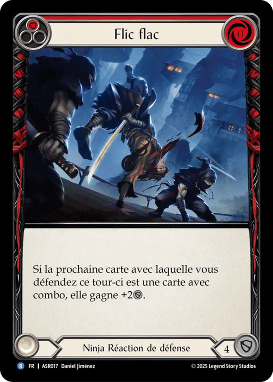 Flic flac — Armory Deck - Ira, Scarlet Revenger — Flesh and Blood