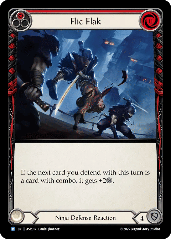 Flic Flak (Red) — Armory Deck - Ira, Scarlet Revenger — Flesh and Blood