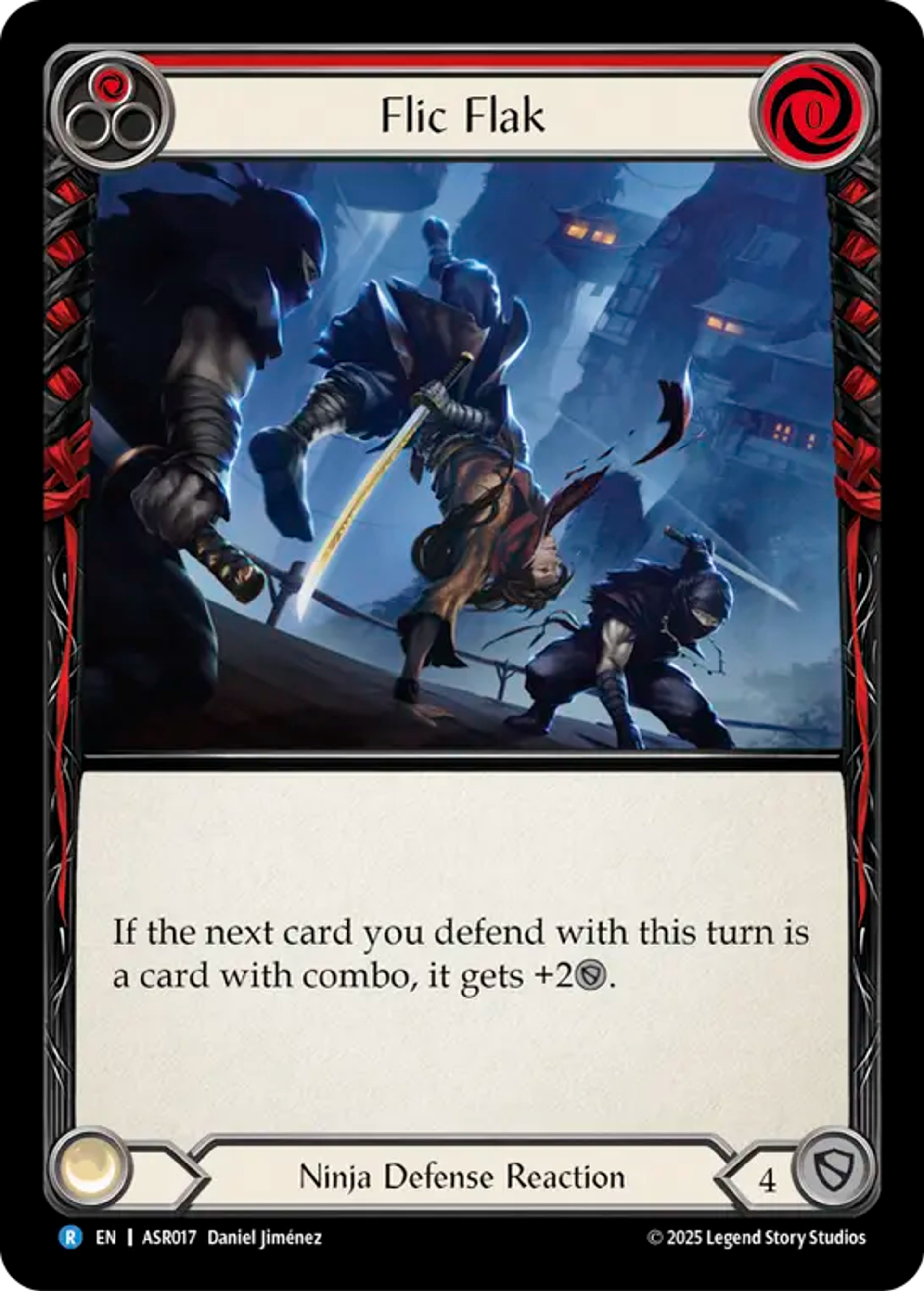 Flic Flak (Red) — Armory Deck - Ira, Scarlet Revenger — Flesh and Blood