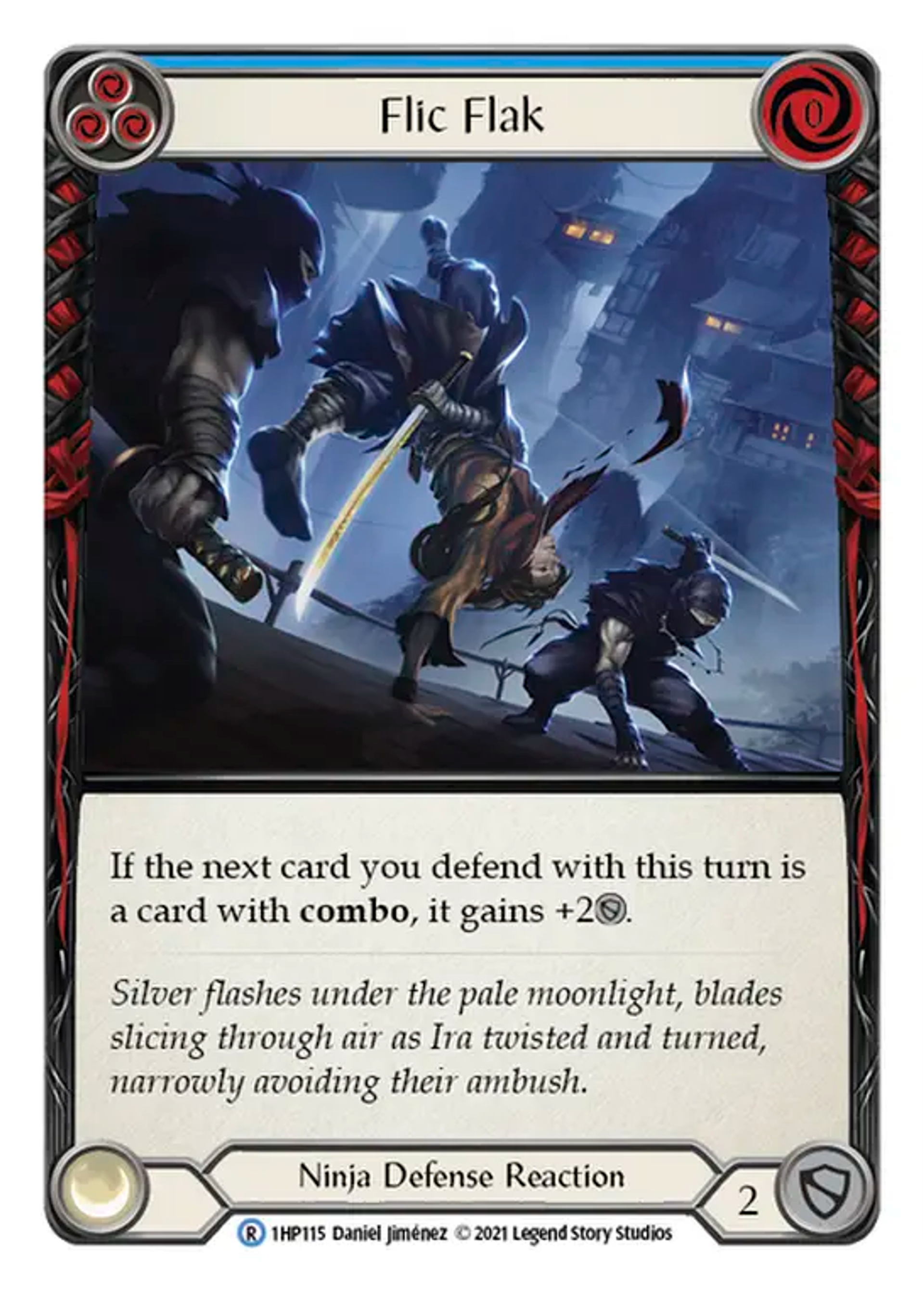 Flic Flak (Blue) — History Pack 1 — Flesh and Blood