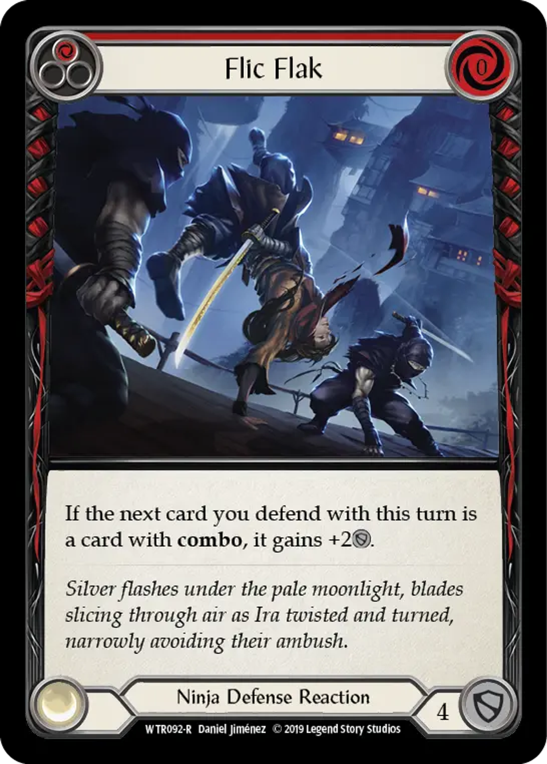 Flic Flak (Red) — Welcome to Rathe — Flesh and Blood