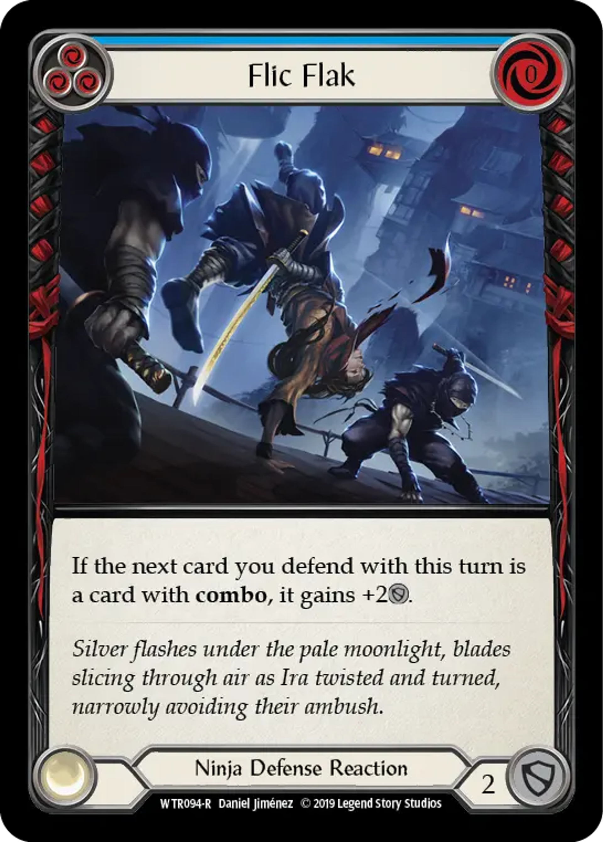 Flic Flak (Blue) — Welcome to Rathe — Flesh and Blood