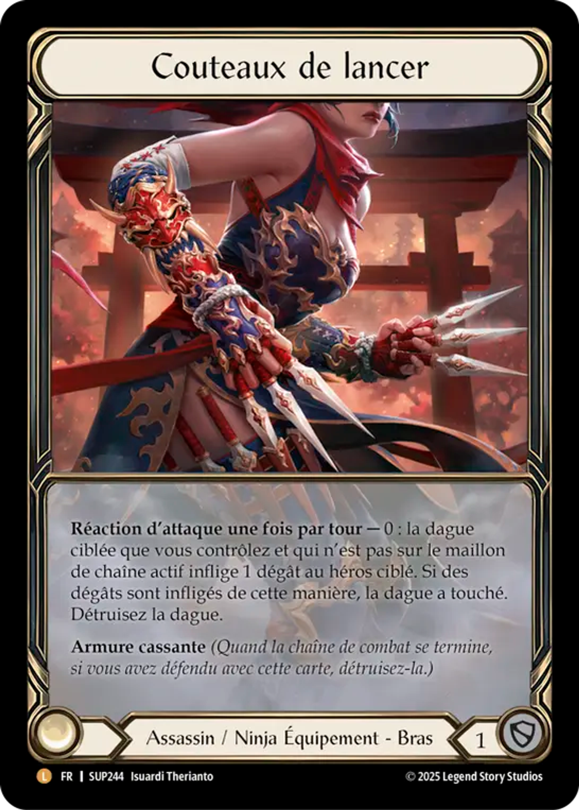 Couteaux de lancer — Super Slam — Flesh and Blood