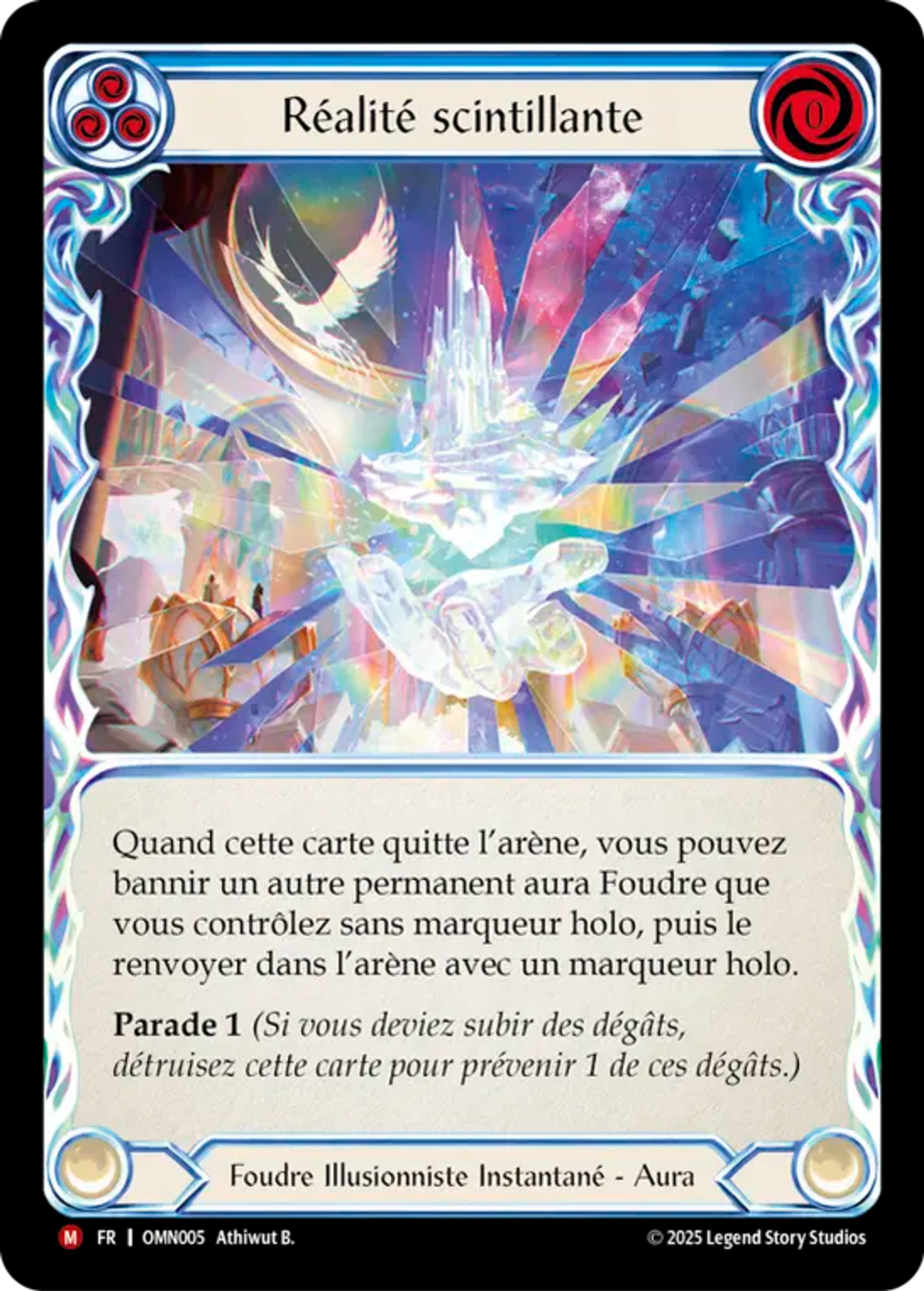 Réalité scintillante — Omens of the Third Age — Flesh and Blood