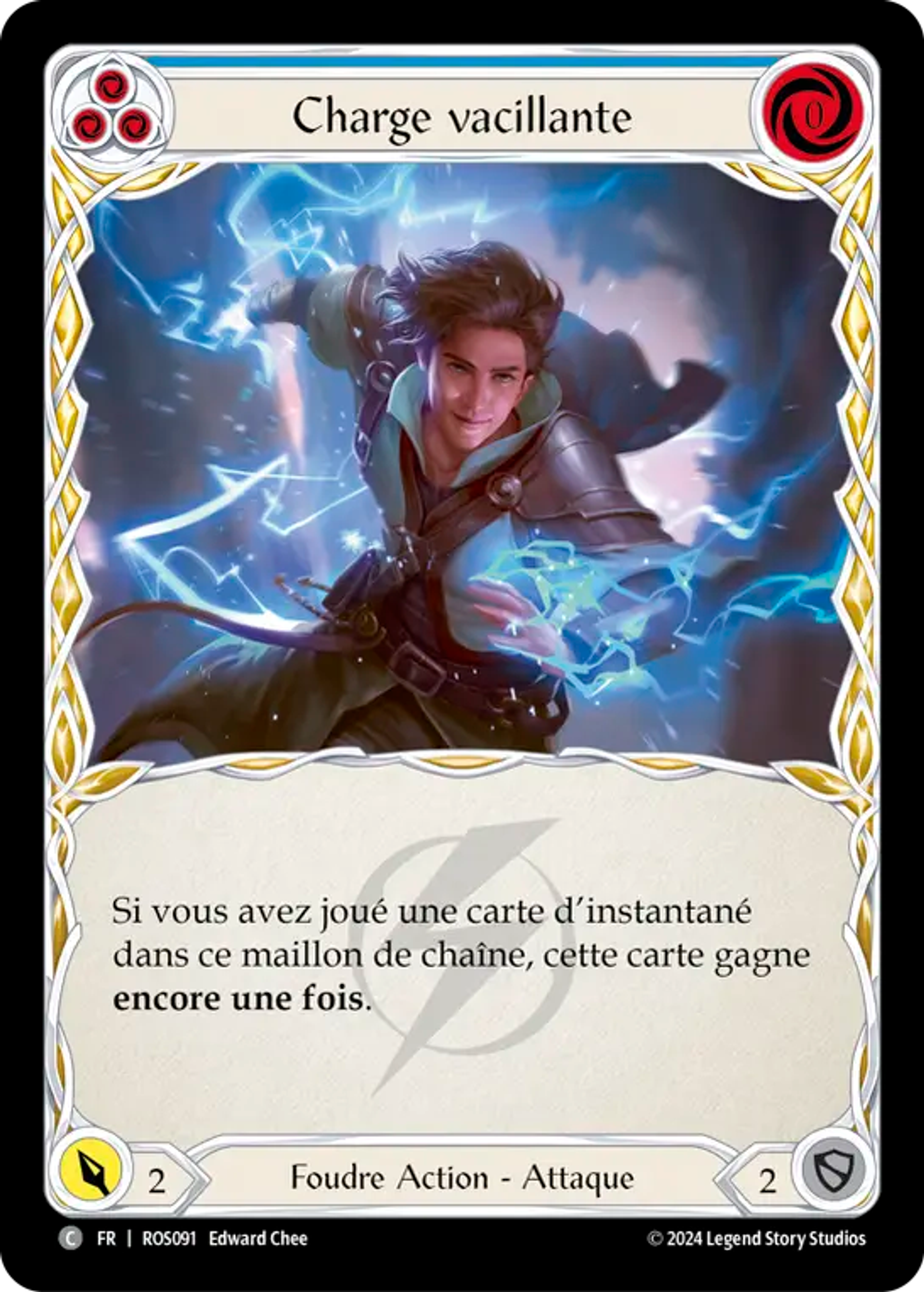 Charge vacillante — Rosetta — Flesh and Blood