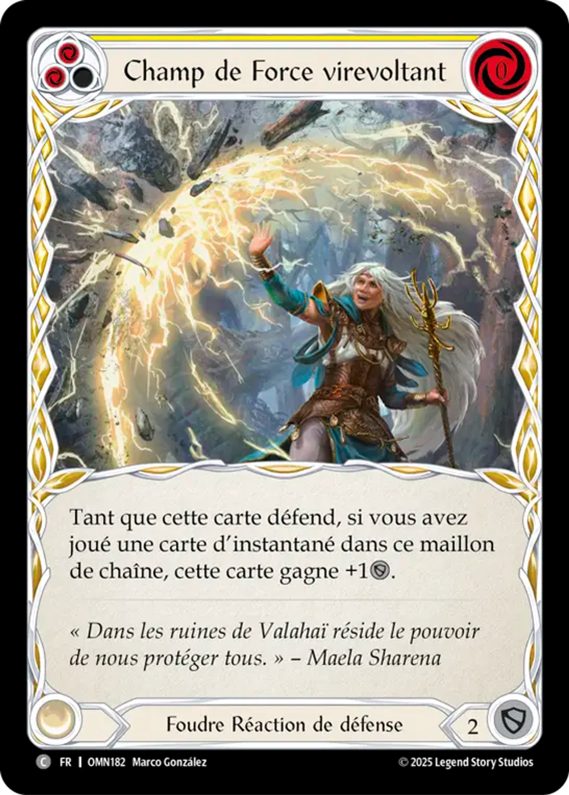 Champ de Force virevoltant — Omens of the Third Age — Flesh and Blood